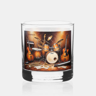 Verre À Whisky Instruments de musique de nom personnalisé