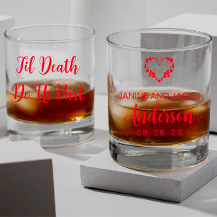 Verre À Whisky Jusqu'à ce que la mort nous sépare Gothique Atmosp