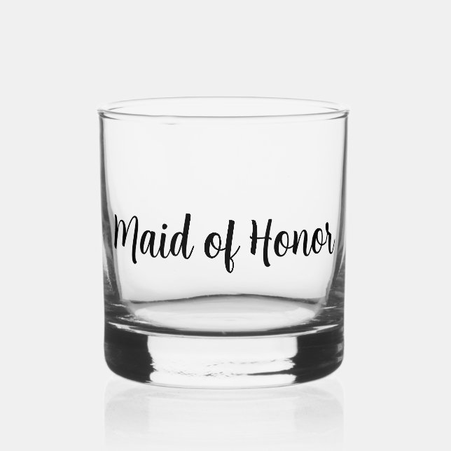 Verre À Whisky La servante du Mariage d'honneur (Recto)