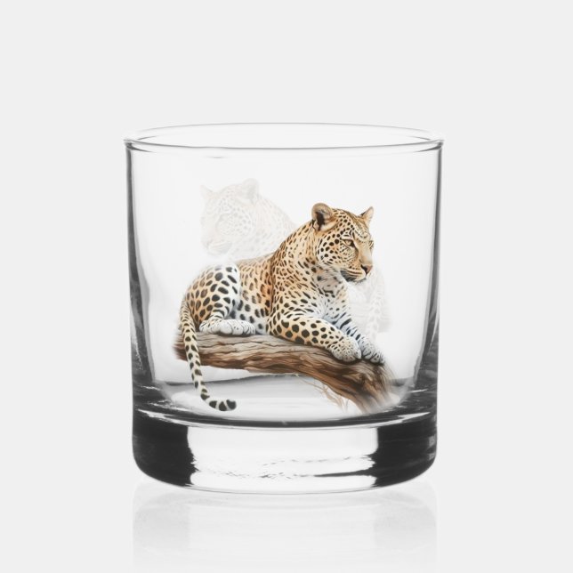 Verre À Whisky Léopard (Recto)