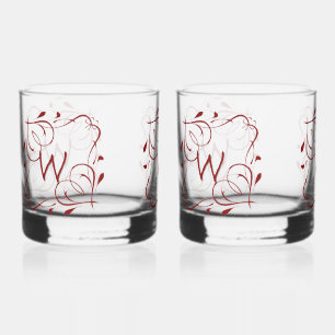 Verre À Whisky Lettres d'amour