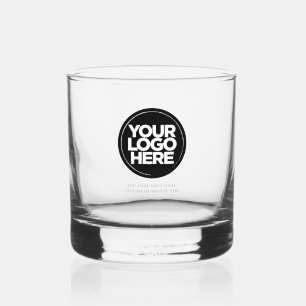 Verre À Whisky Logo personnalisé et lunettes à whisky texte