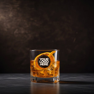 Verre À Whisky Logo personnalisé et lunettes à whisky texte