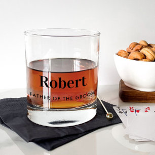 Verre À Whisky Mariage Père Du Cadeau Groom
