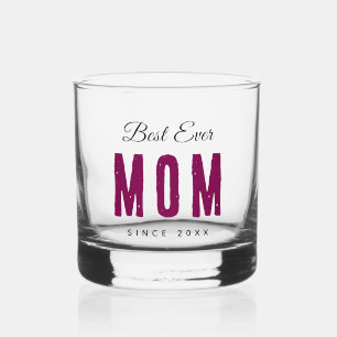 Verre À Whisky Meilleur massage personnalisé pour maman - Cadeau 