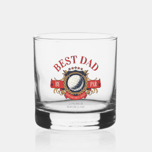 Verre À Whisky Meilleur papa Par Par Sceau Elégant Personnalisé