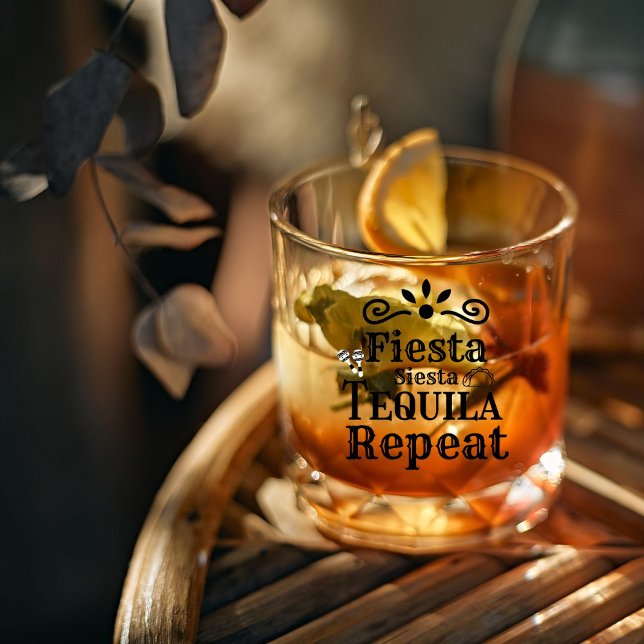 Verre À Whisky Mexicaine Fiesta siesta tequilt Brides bachelorte (Créateur téléchargé)