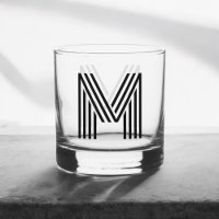 Monogramme rétro simple