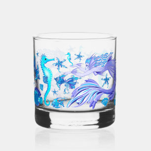 Verre À Whisky Mystic Fairy Purple Créature Carreaux en céramique