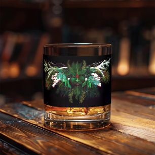 Verre À Whisky Noël Homme vert