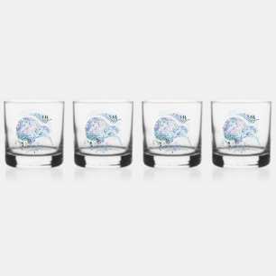 VERRE À WHISKY NOUVELLE-ZÉLANDE KIWI PAUA GLASS