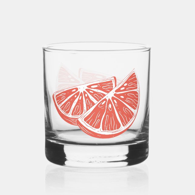 Verre À Whisky Orange (Recto)