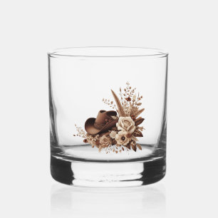Verre À Whisky Pays élégant moderne Ouest - Floral Business C