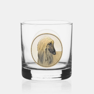Verre À Whisky Peinture de la hache afghane - jolie art original