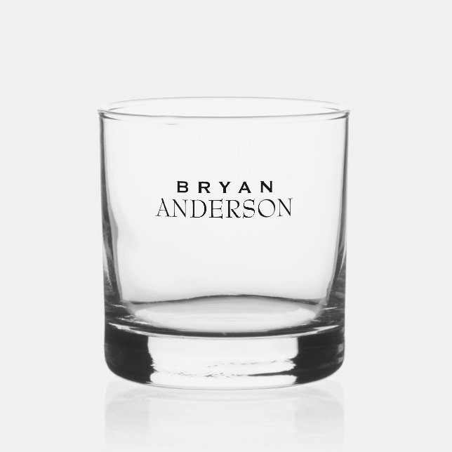 Verre À Whisky Personnalisé (Recto)