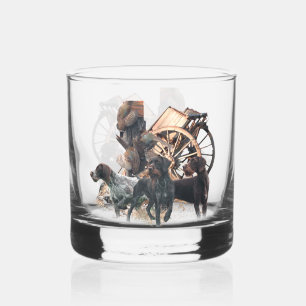 Verre À Whisky Pointeur À poils durs allemand
