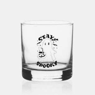 Verre À Whisky Restez Éffrayant