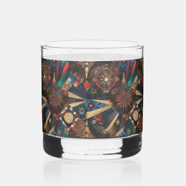Verre À Whisky Roc de la marine énigmatique "Chroniques autochton (Recto)