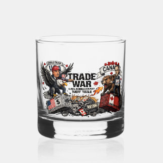 Verre À Whisky Rodéo de la guerre commerciale