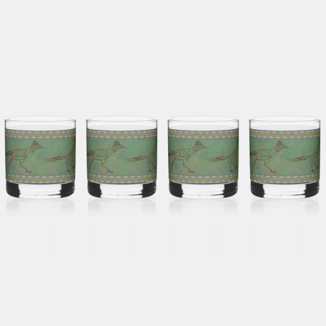Verre À Whisky Sud-ouest Roadrunner Sagebrush Green (Dos)
