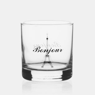 Verre À Whisky Tour Eiffel Paris France Design