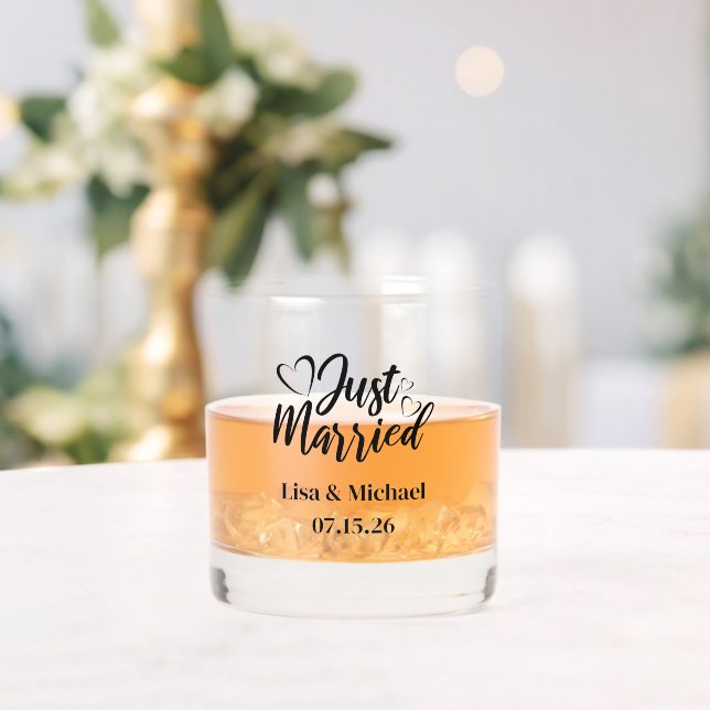 Verre À Whisky Tout juste mariés  (Insitu (Mariage))
