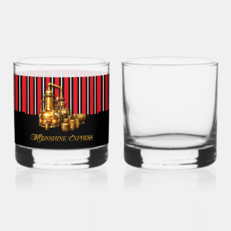 Verre À Whisky Verreries officielles Moonshine Express pour le Wh