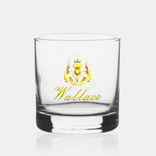 Verre À Whisky Wallace Gold Crowned Thistle Whiskey Glass