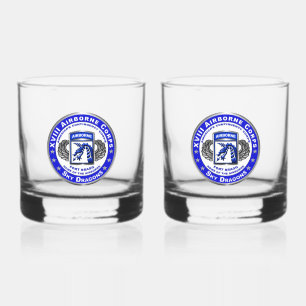 VERRE À WHISKY XVIII AIRBORNE CORPS