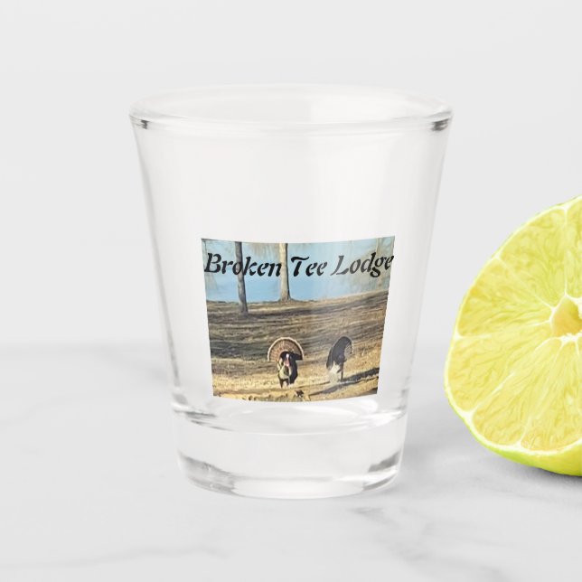 Verre abattu de dinde sauvage (Devant)