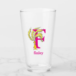 Verre ABC du Dr Seuss : Lettre F - Rose   Ajouter Votre 