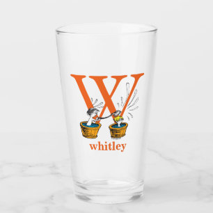 Verre ABC du Dr Seuss : Lettre W - Orange   Ajouter Votr
