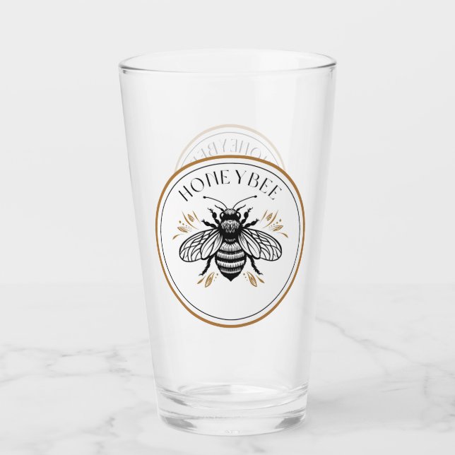 Verre Abeille à miel (Devant)