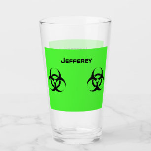 Verre Acid Green Gift Bioaléa Personnaliser le nom Bière