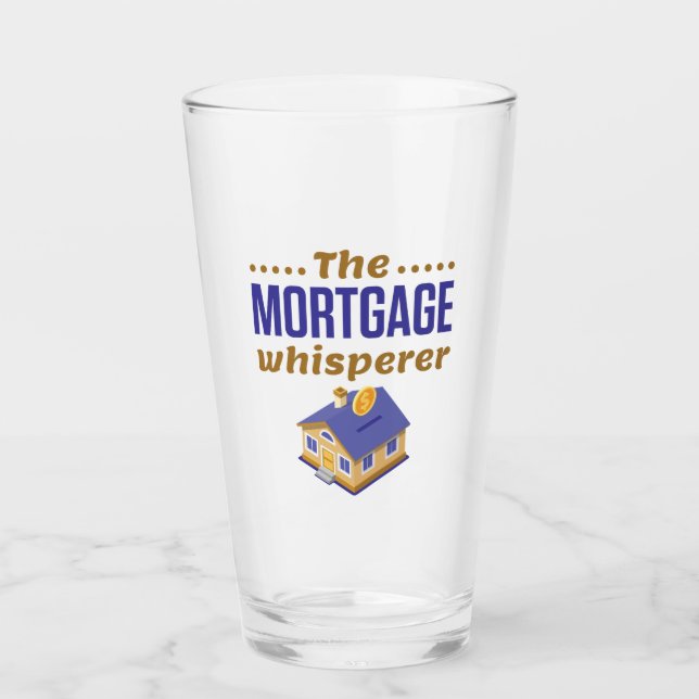 Verre Agent de prêt bancaire hypothécaire Whisperer (Devant)