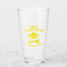 agitateur avec logo jaune de réparation de soucoup