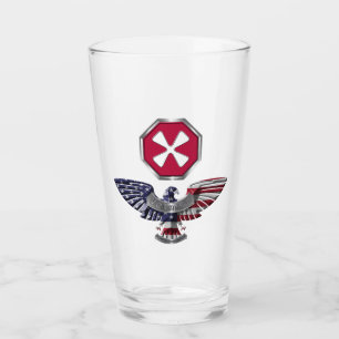 Verre Aigle vétéran de la 8e armée