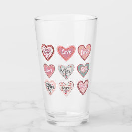 Verre Aimer boire des lunettes