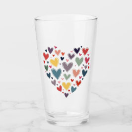 Verre Aimer boire des lunettes