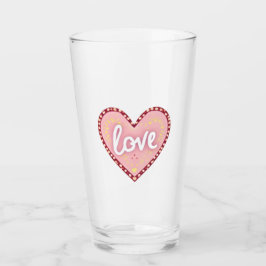 Verre Aimer boire des lunettes