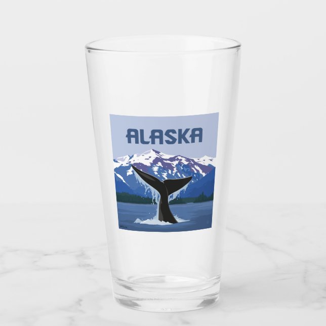 Verre Alaska | Baleine (Devant)