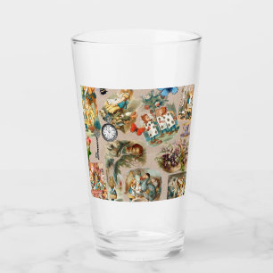 Verre Alice à Wonderland Cheshire Cat Characters