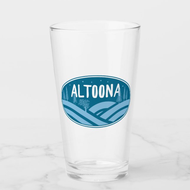 Verre Altoona Pennsylvania Outdoors (Devant)