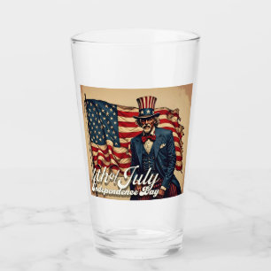 Verre Âme fière du 4 juillet