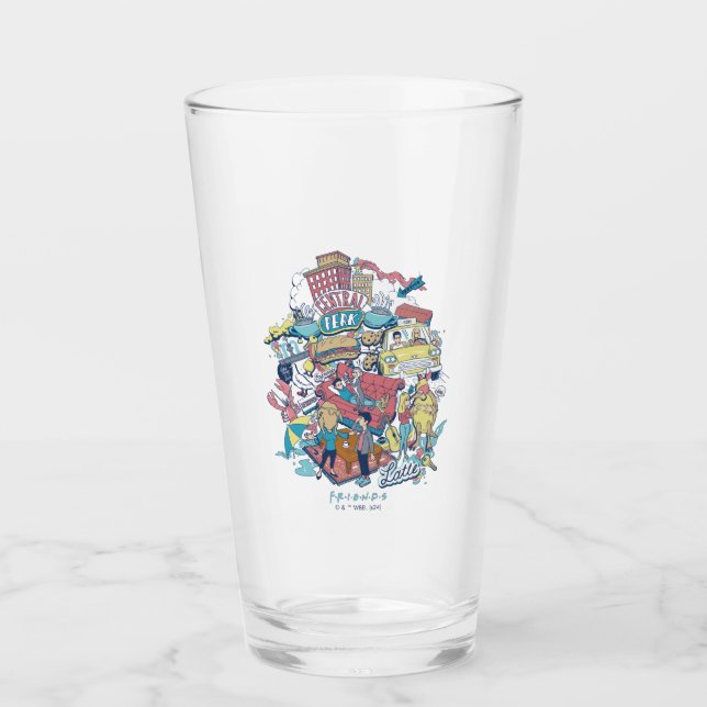 Verre AMIS™ | Collage de dessin (Devant)