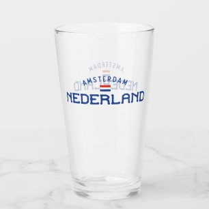 Verre Amsterdam affligé Nederland (Pays-Bas)