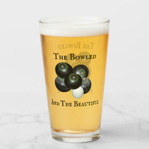Verre Amusant Bowls De Pelouse Et Beau Design,