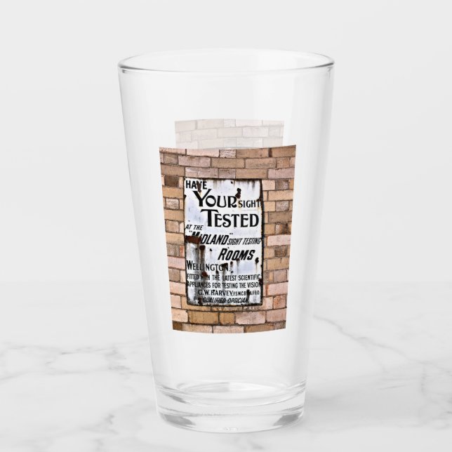 VERRE ANCIENNE ENSEIGNE D'ANGLETERRE (Devant)