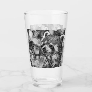Verre AnimalArtBW_RedPanda_001
