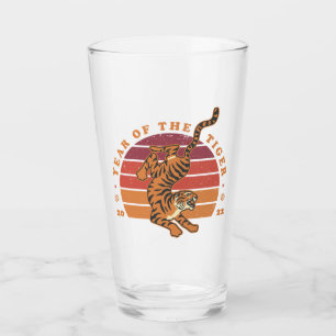Verre Année chinoise du tigre 2022